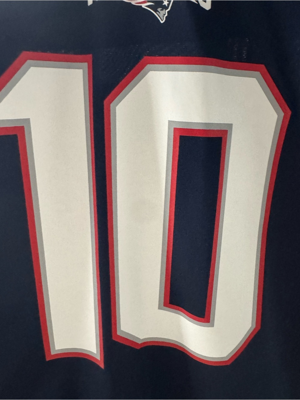 Drake Maye New England Patriots Super Bowl Jersey - Picture 3 of 6